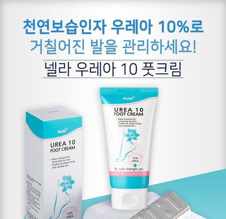 Nella - Urea 10 Foot Cream, 100ml, 142 g, 8809588580407