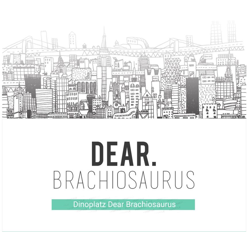 too cool for school - Dinoplatz Dear Brachiosaurus Blotting Paper Refill Only - 3 Types, #02 Green Tea, 10 g, 8809402286652