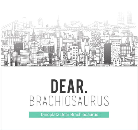 too cool for school - Dinoplatz Dear Brachiosaurus Blotting Paper Refill Only - 3 Types, #02 Green Tea, 10 g, 8809402286652
