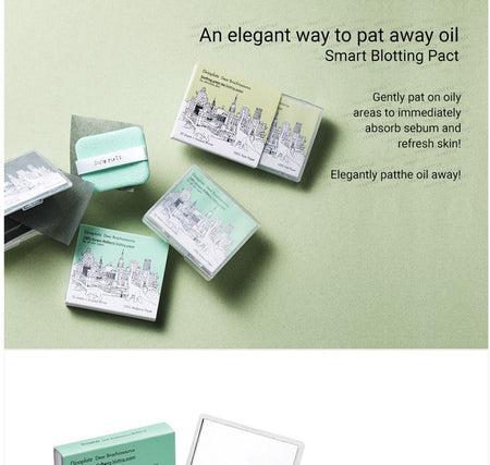 too cool for school - Dinoplatz Dear Brachiosaurus Blotting Paper Refill Only - 3 Types, #02 Green Tea, 10 g, 8809402286652