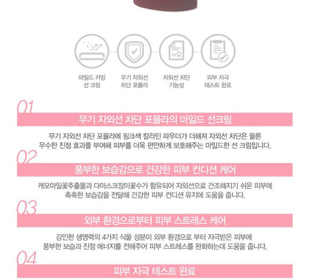 The Saem - Eco Earth Pink Sun Cream, 50g, 73 g, 8806164175743