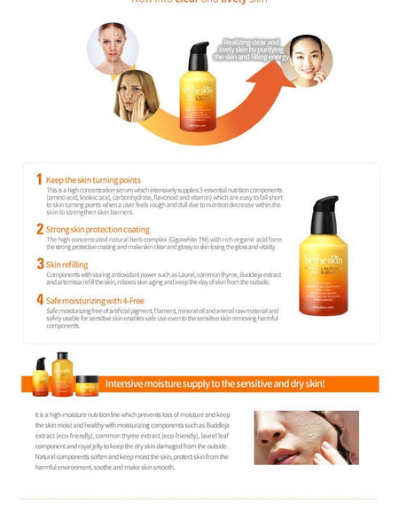 be the skin - Botanical Nutrition Power Serum, 50ml, 189 g, 8809076775179