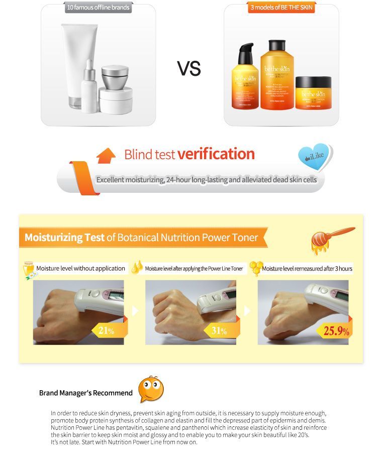 be the skin - Botanical Nutrition Power Toner, 150ml, 351 g, 8809076778446