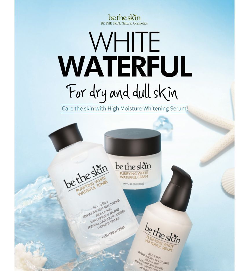 be the skin - Purifying White Waterful Serum, 50ml, 195 g, 8809076777685