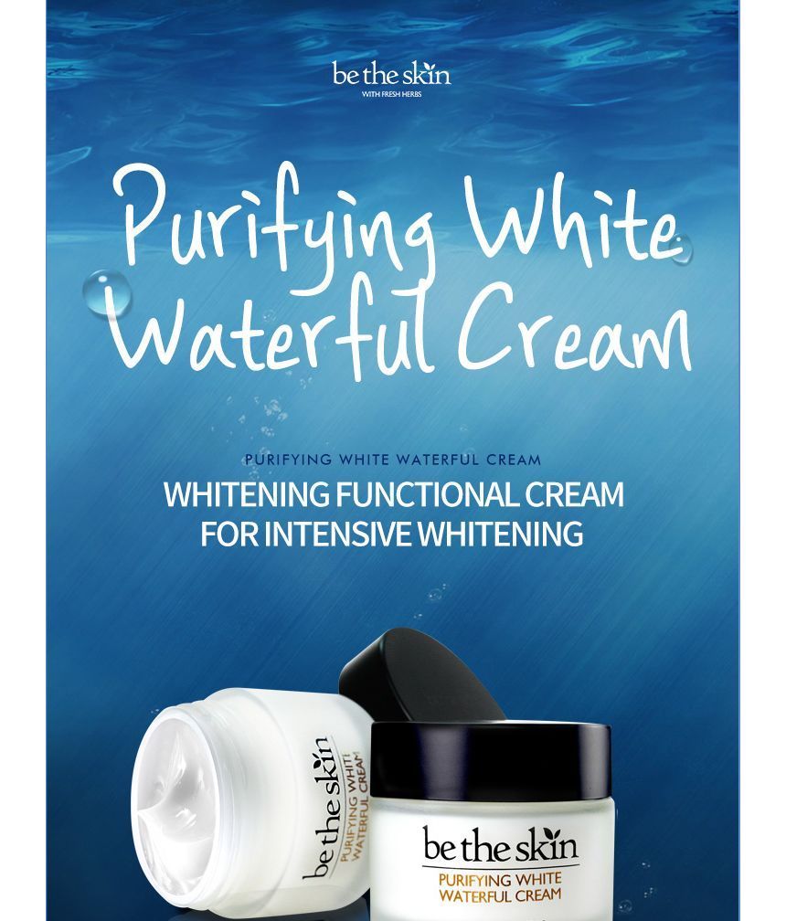 be the skin - Purifying White Waterful Cream, 50ml, 170 g, 8809076777692
