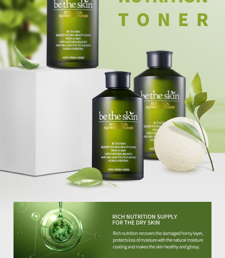 be the skin - Botanical Nutrition Toner, 150ml, 354 g, 8809076777784