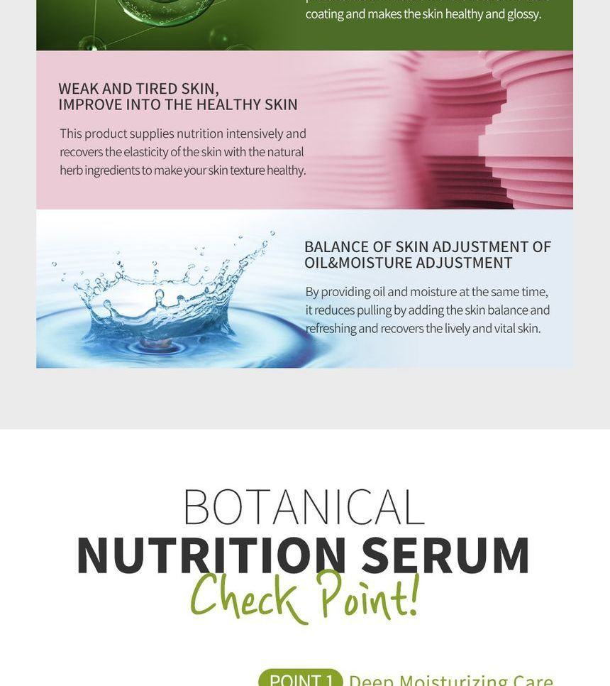 be the skin - Botanical Nutrition Serum, 50ml, 190 g, 8809076777791