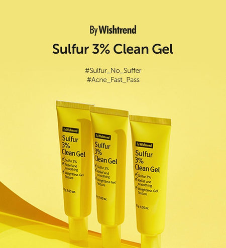 By Wishtrend - Sulfur 3% Clean Gel, 30g, 48 g, 8809572890642