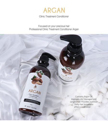 May Island - Argan Clinic Treatment Conditioner, 750ml, 800 g, 8809515400648