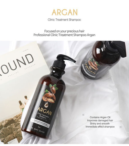 May Island - Argan Clinic Treatment Shampoo, 750ml, 800 g, 8809515400631