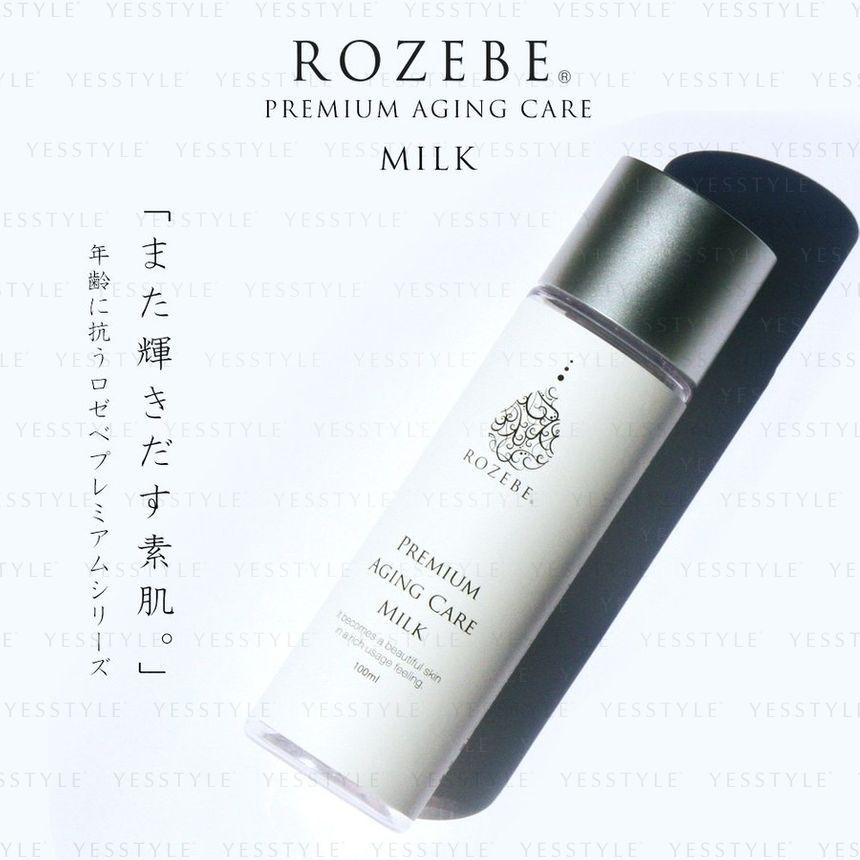 ROZEBE - Premium Aging Care Milk, 100ml, 130 g, 4562342170255