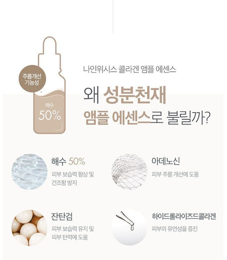 9wishes - Collagen Ampule Essence, 150ml, 237 g, 8809429958136