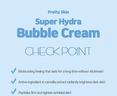 Pretty skin - Super Hydra Bubble Cream, 100ml, 225 g, 8809639173091