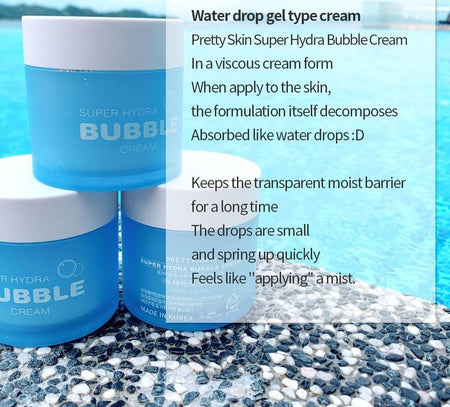 Pretty skin - Super Hydra Bubble Cream, 100ml, 225 g, 8809639173091
