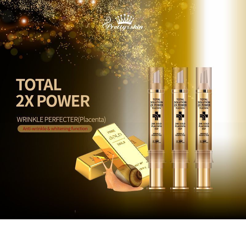 Pretty skin - Total Solution 2X Power Wrinkle Perfecter Placenta, 12ml, 58 g, 8803348036760