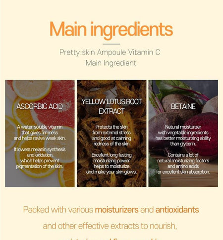 Pretty skin - Vitamin C Ampoule, 50ml, 150 g, 8809733210760