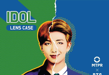 MTPR - BTS RM Face Illustration Contact Lens Case, 1 pc, 60 g, Lens Case