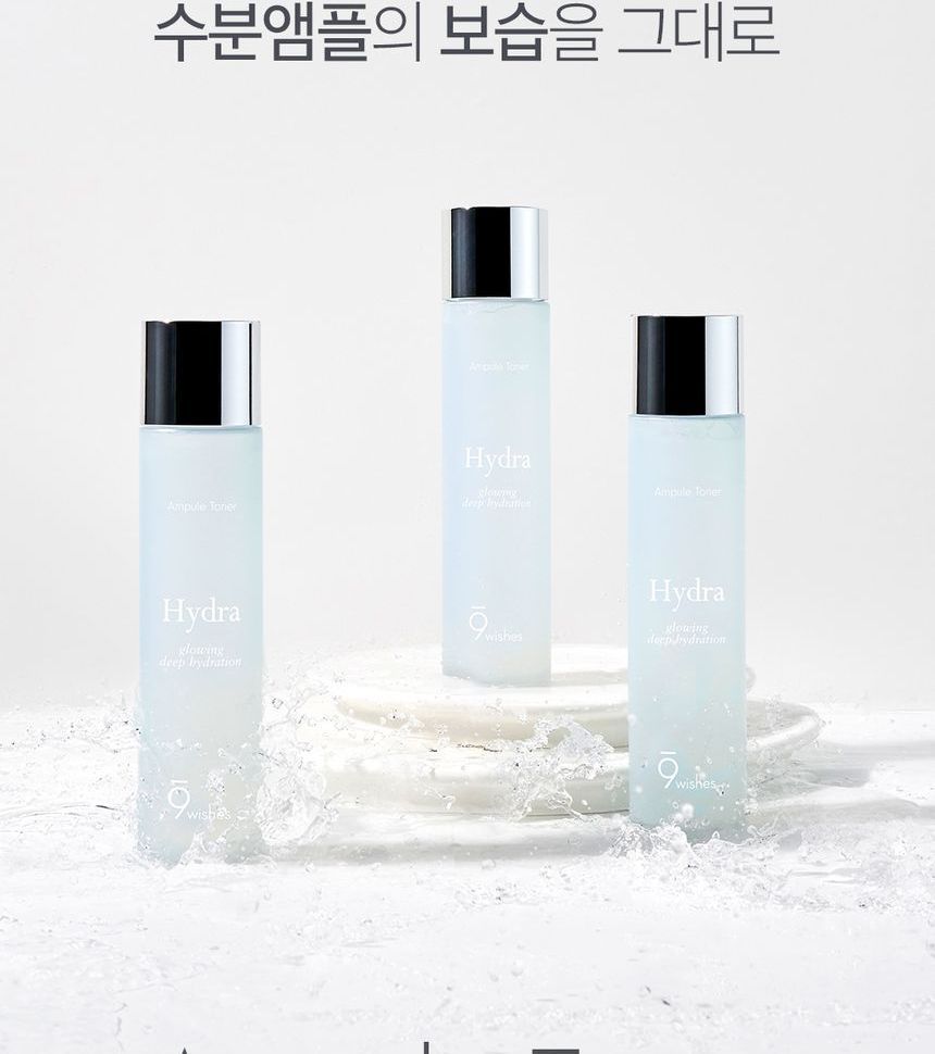 9wishes - Hydra Ampule Toner, 150ml, 254 g, 8809429957573