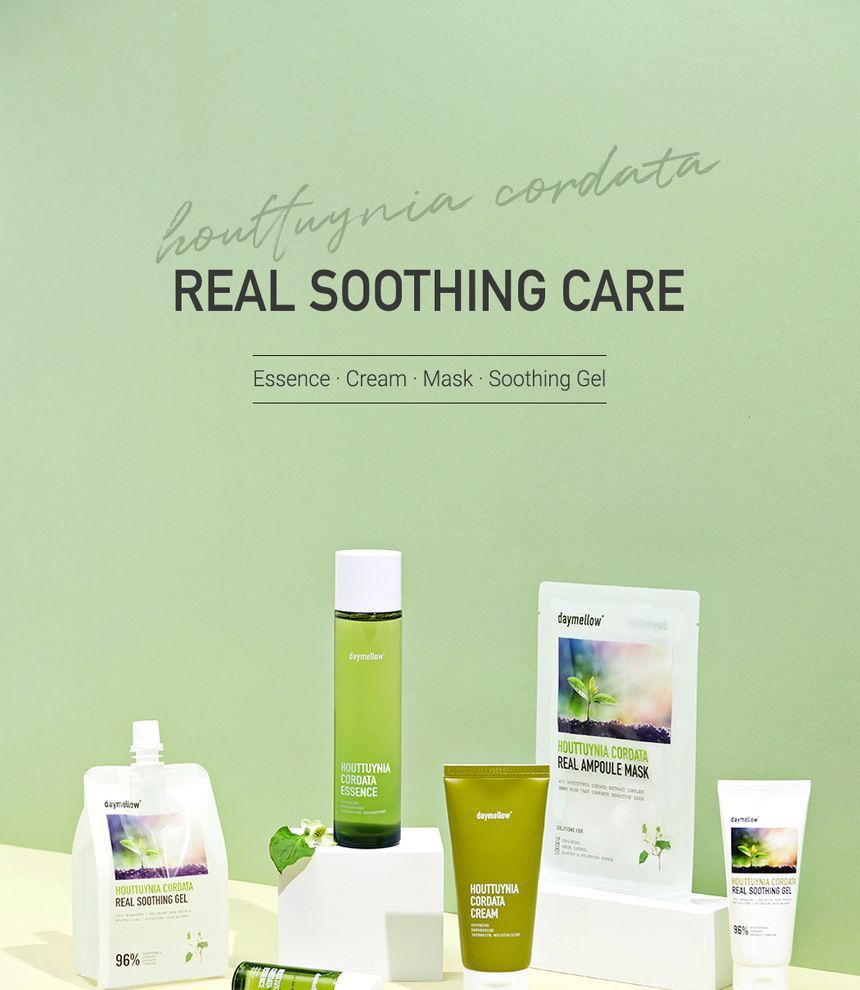 daymellow - Houttuynia Cordata Real Soothing Cream, 80g, 111 g, 8809608730768