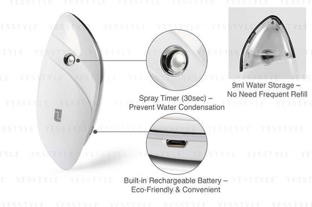 LIFETRONS - Nano Mist Spray Moisturizer With Ultrasonic Technology, 1 pc - NS-400, 160 g, 6925327300401