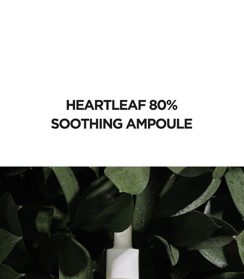 Anua - Heartleaf 80% Soothing Ampoule, 30ml, 144 g, 8809640730283