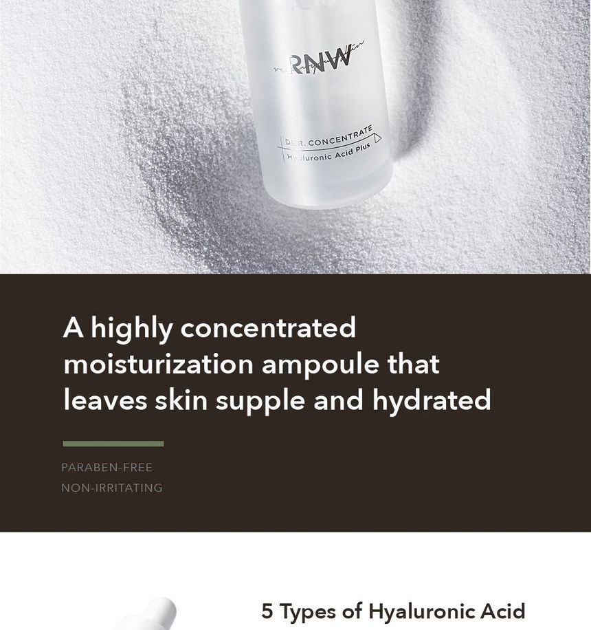 RNW - DER. CONCENTRATE Hyaluronic Acid Plus, 30ml, 116 g, 8809635330092