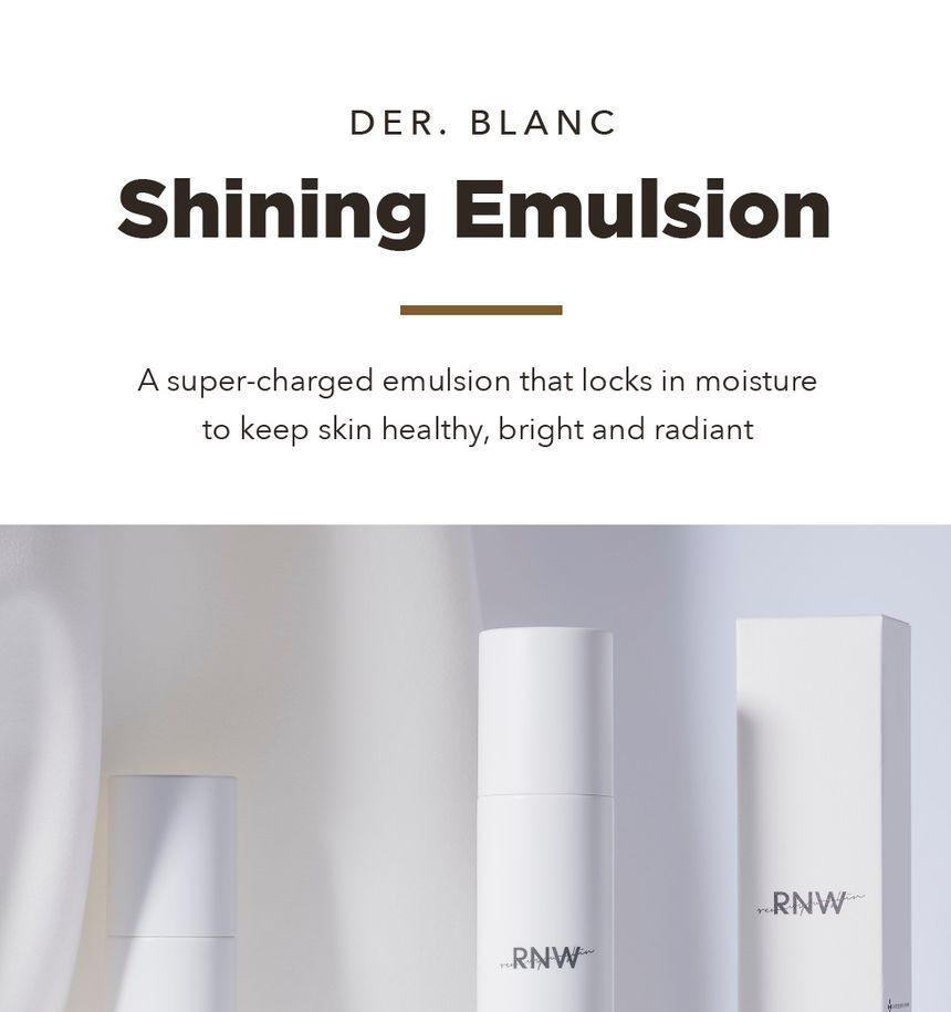 RNW - DER. BLANC Shining Emulsion, 125ml, 242 g, 8809635330030