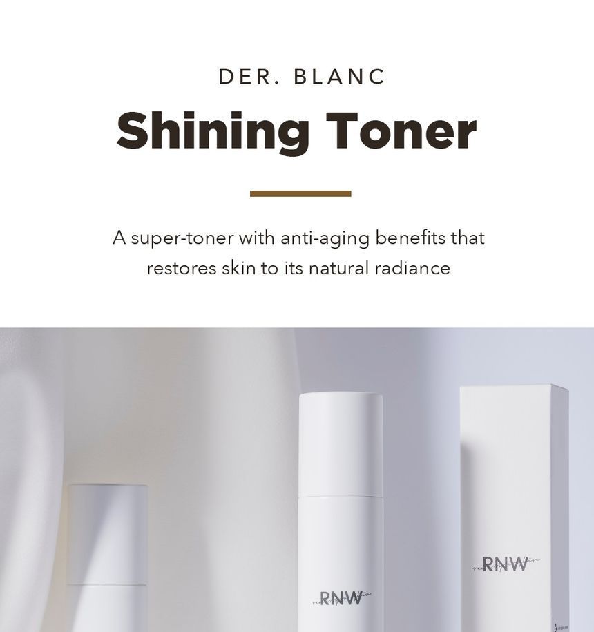 RNW - DER. BLANC Shining Toner, 125ml, 241 g, 8809635330047