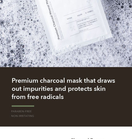 RNW - Premium Charcoal Mineral Mask Set, 27g x 10 pcs, 600 g, 8809635330276