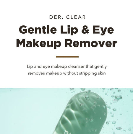 RNW - DER. CLEAR Gentle Lip & Eye Makeup Remover, 120ml, 180 g, 8809635330306