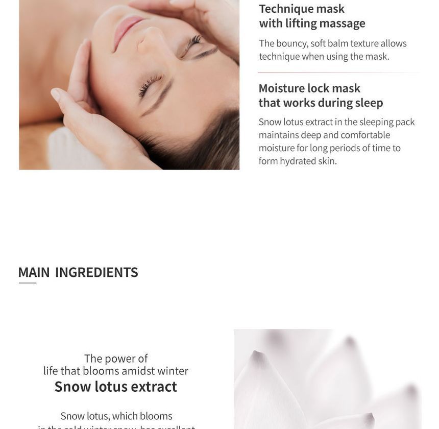 Phymongshe - Highly Enriched Snowy Mask, 200ml, 229 g, 8809254071840