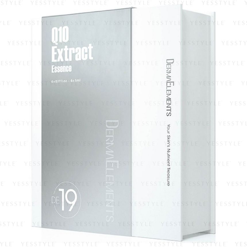 DermaElements - Q10 Extract Essence, 5ml x 6 pcs, 170 g, 4897059270920