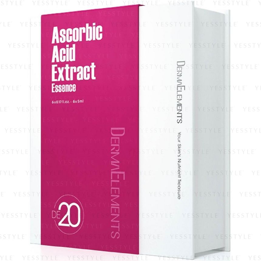 DermaElements - Ascorbic Acid Extract Essence, 5ml x 6 pcs, 170 g, 4897059270944
