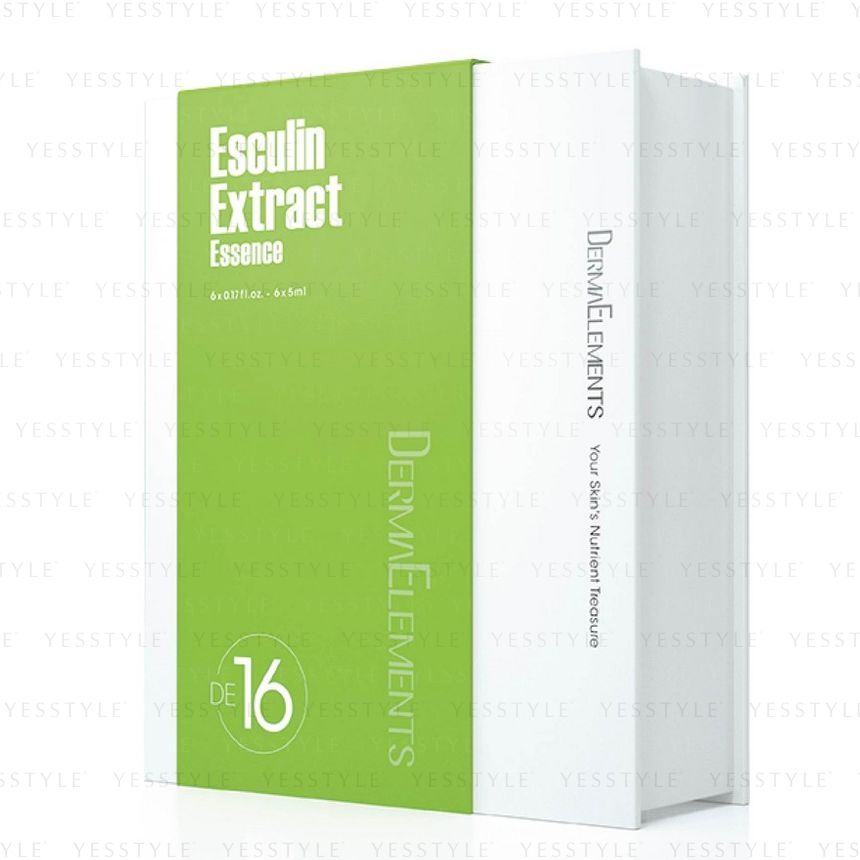 DermaElements - Esculin Extract Essence, 5ml x 6 pcs, 170 g, 4897059270869