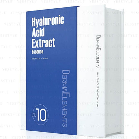 DermaElements - Hyaluronic Acid Extract Essence, 5ml x 6 pcs, 170 g, 4897059270760