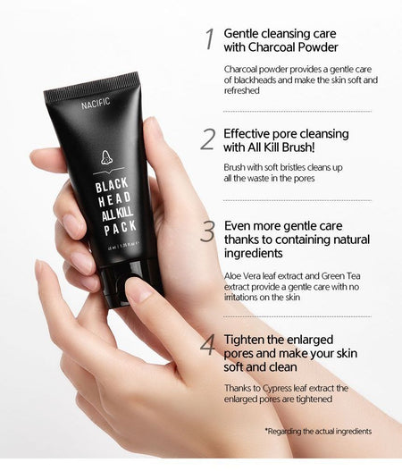 Nacific - Blackhead All Kill Pack Set, 1 set, 84 g, 8809517461913