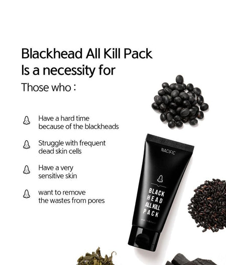 Nacific - Blackhead All Kill Pack Set, 1 set, 84 g, 8809517461913