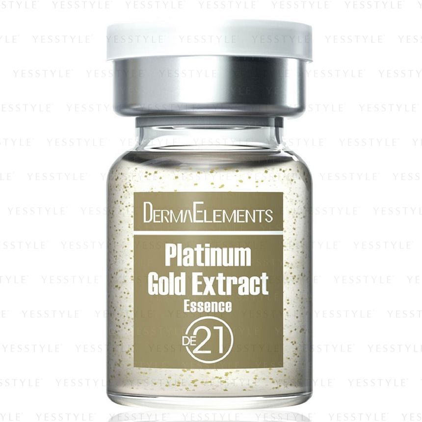 DermaElements - Platinum Gold Extract Essence, 5ml x 6 pcs, 170 g, 4897059270968