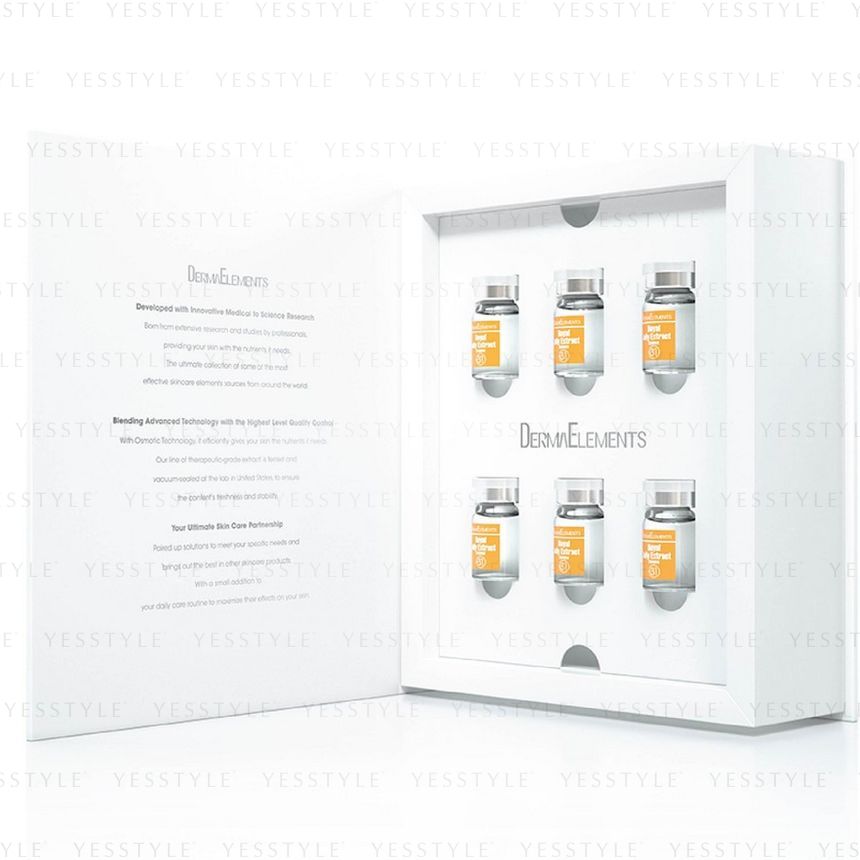 DermaElements - Royal Jelly Extract Essence, 5ml x 6 pcs, 170 g, 4897059271026