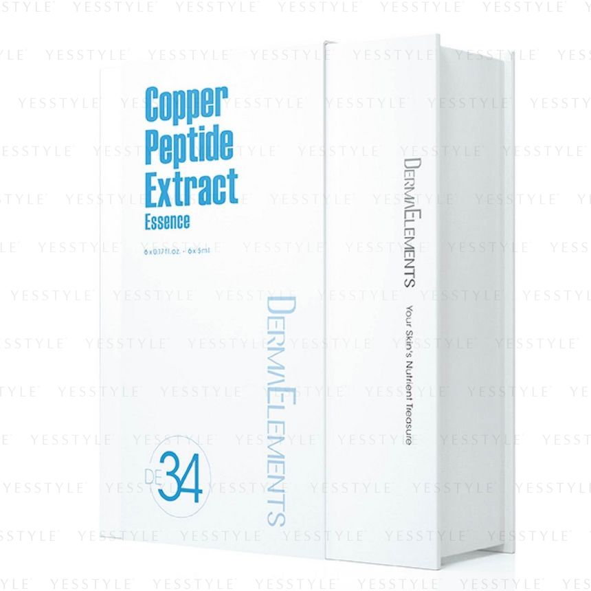 DermaElements - Copper Peptide Extract Essence, 5ml x 6 pcs, 170 g, 4897059271088