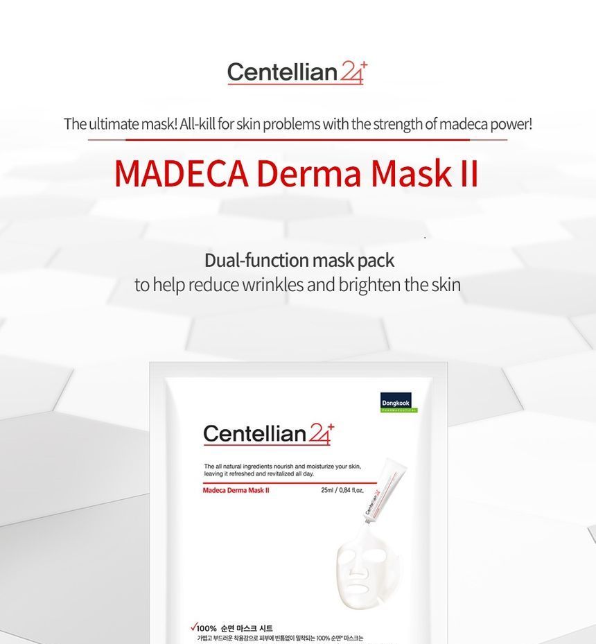 Centellian24 - Madeca Derma Mask II Set, 25ml x 10 pcs, 345 g, 8806109101332