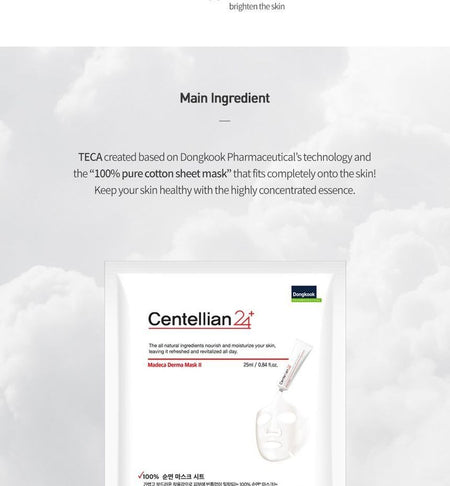 Centellian24 - Madeca Derma Mask II Set, 25ml x 10 pcs, 345 g, 8806109101332