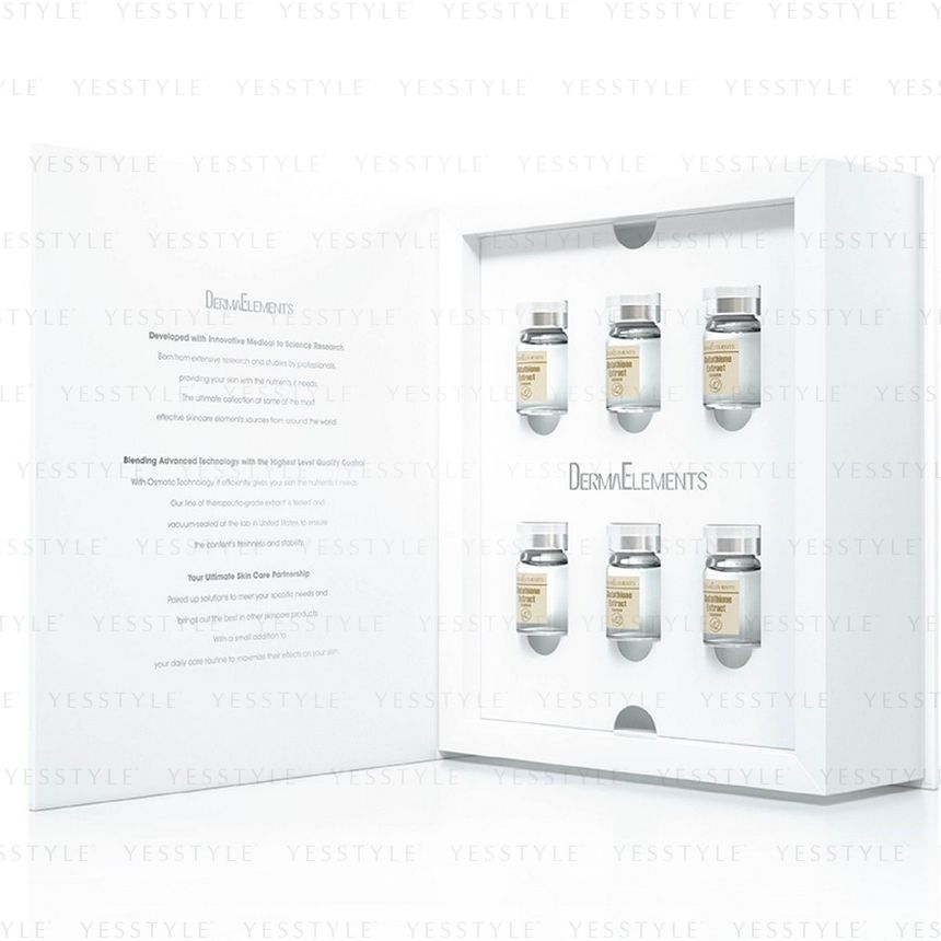 DermaElements - Glutathione Extract Essence, 5ml x 6 pcs, 170 g, 4897059271224
