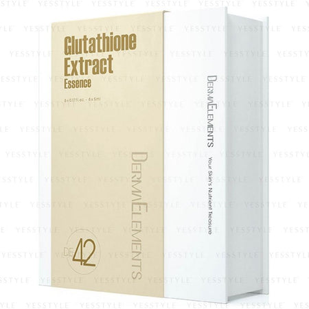DermaElements - Glutathione Extract Essence, 5ml x 6 pcs, 170 g, 4897059271224