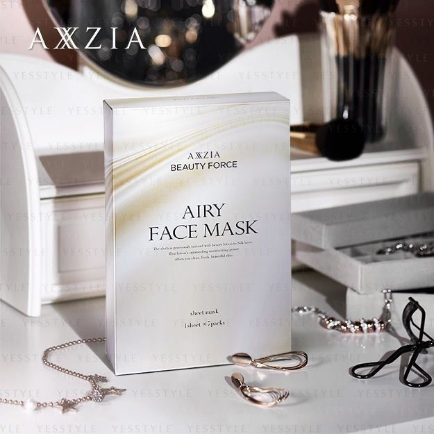 AXXZIA - Beauty Force Airy Face Mask, 28 pcs, 300 g, 4560413151875