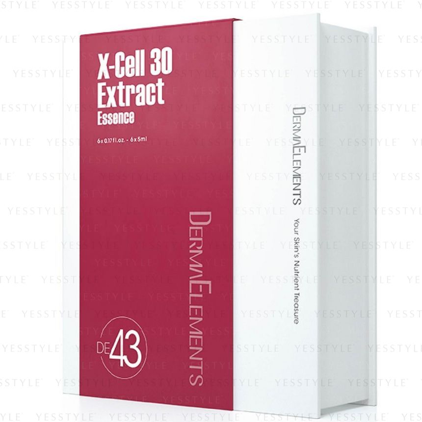 DermaElements - X- Cell Extract Essence, 5ml x 6 pcs, 170 g, 4897059271354