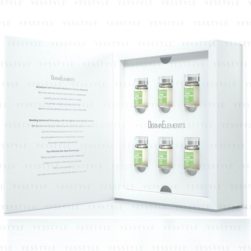 DermaElements - Centella Asiatica Extract Essence, 5ml x 6 pcs, 170 g, 4897059271590