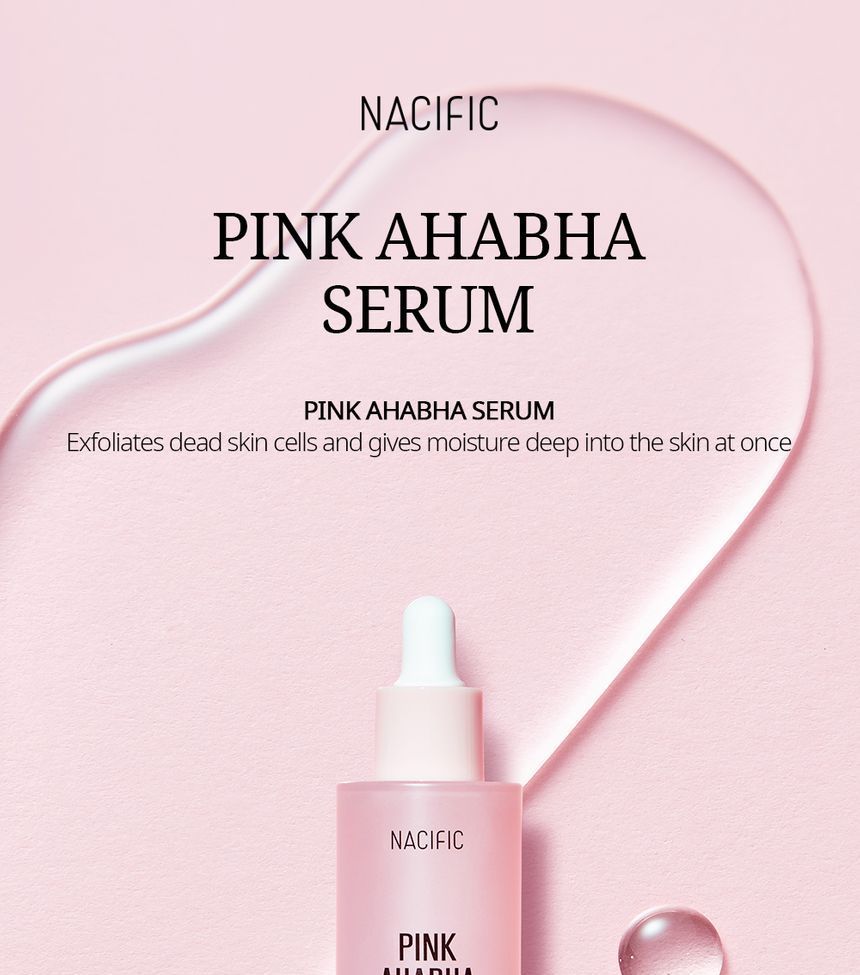 Nacific - Pink AHA BHA Serum, 50ml, 115 g, 8809517461920