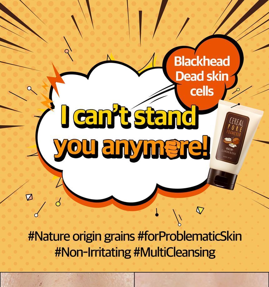 SOME BY MI - Cereal Pore Foamcrub 100ml, 100ml, 146 g, 8809326339755