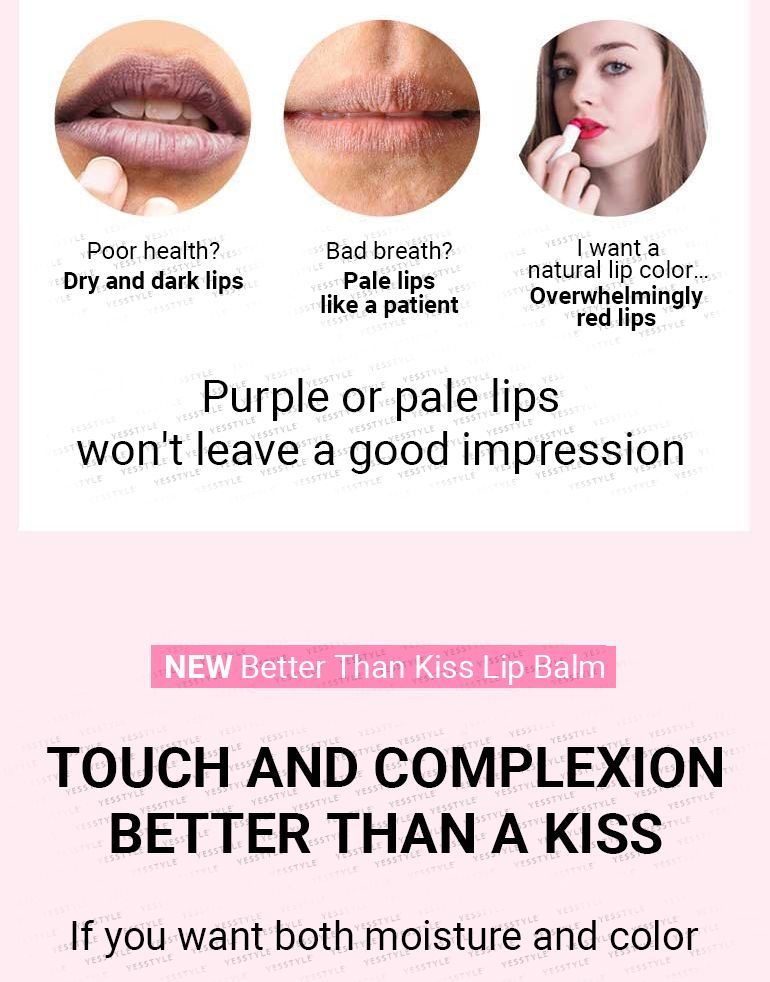 MACQUEEN - Better Than Kiss Lip Balm For Women, 3.5g, 19 g, 8809432014386